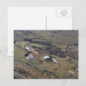 abstrakte Landschaft Postkarte (Vorne/Hinten)