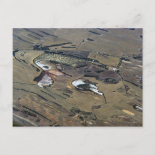 abstrakte Landschaft Postkarte