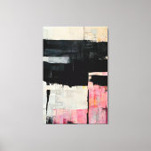 Abstrakte Landschaft "Quiet World". Canvas Print Leinwanddruck (Vorderseite)