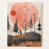 Abstrakte Landschaft von Boho (13) Planer (Rückseite)