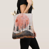 Abstrakte Landschaft von Boho (13) Tasche (Von Nahem)