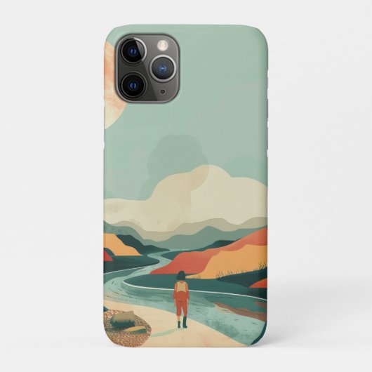 Abstrakte Landschaft von Boho (14) Case-Mate iPhone Hülle (Rückseite)