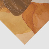 Abstrakte Landschaft von Boho (17) Seidenpapier (Detail)