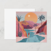 Abstrakte Landschaft von Boho (18) (Vorne/Hinten)