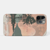 Abstrakte Landschaft von Boho (1) Case-Mate iPhone Hülle (Rückseite (Horizontal))