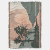 Abstrakte Landschaft von Boho (1) Decke (Vorderseite Vertikal)