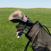 Abstrakte Landschaft von Boho (1) Golf Headcover (In SItu)