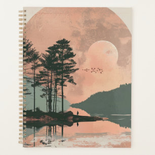 Abstrakte Landschaft von Boho (1) Planer