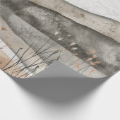 Abstrakte Landschaft von Boho (3) Geschenkpapier (Ecke)