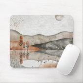 Abstrakte Landschaft von Boho (3) Mousepad (Mit Mouse)