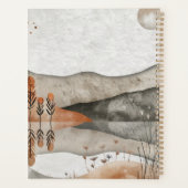 Abstrakte Landschaft von Boho (3) Planer (Rückseite)