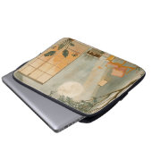 Abstrakte Landschaft von Boho (6) Laptopschutzhülle (Vorne Knopf)