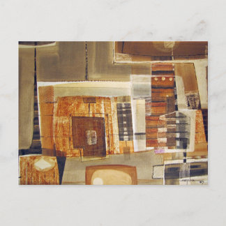 Abstrakte Landschaft von Potosi Bolivien 25,75 x 2 Postkarte