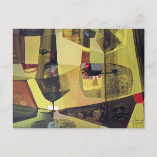 Abstrakte Landschaft von Potosi Bolivien 30x22,6 Postkarte