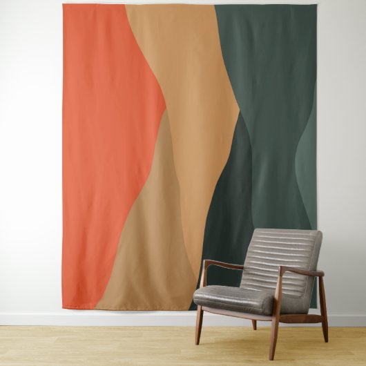 Abstrakte Landschaft Wandteppich (Beispiel)