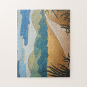 abstrakte Landschaft, zeitgenössische Kunst Puzzle (Vertikal)