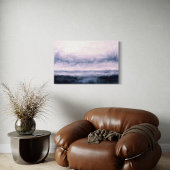 Abstrakte Landschaftsarchitektur, Dark River Leinwanddruck