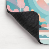 Abstrakte Landschaftskunst Mousepad (Ecke)