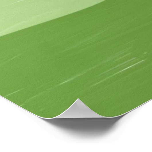 abstrakte Landschaftskunst Poster (Ecke)