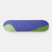 abstrakte Landschaftskunst Skateboard (Horizontal)
