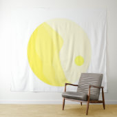 abstrakte Landschaftskunst Wandteppich (Beispiel (Horizontal))