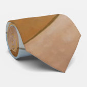 abstrakte Landschaftskunstmuster Krawatte (Gerollt)