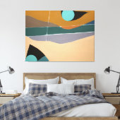 Abstrakte Landschaftsölgemälde Leinwand drucksvoll (Insitu (Schlafzimmer))