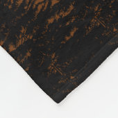 Abstrakte Landschaftswälder Bäume Regenbogen & Vög Fleecedecke (Ecke)