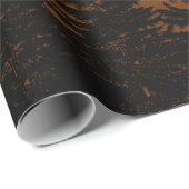 Abstrakte Landschaftswälder Bäume Regenbogen & Vög Geschenkpapier (Rolleneckpunkt)