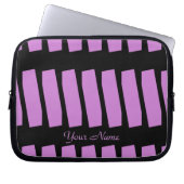 Abstrakte Laptop-Computer Hülse, Fuschia u. Laptopschutzhülle (Vorderseite)