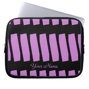 Abstrakte Laptop-Computer Hülse, Fuschia u. Laptopschutzhülle