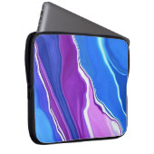 Abstrakte" Laptophülse "der Bluebells Laptopschutzhülle (Vorne Rechts)