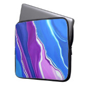 Abstrakte" Laptophülse "der Bluebells Laptopschutzhülle (Vorderseite Links)