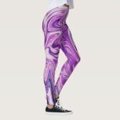 Abstrakte Lava Leggings (Rechts)