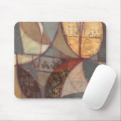 Abstrakte Leaf-Malerei von Norman Wyatt Mousepad (Mit Mouse)