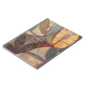 Abstrakte Leaf-Malerei von Norman Wyatt Notizblock (Linke Seite)