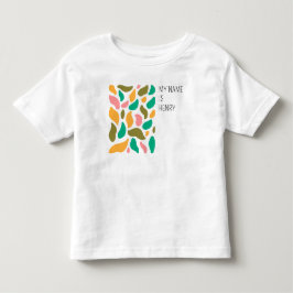 Abstrakte Leaf Muster Kleinkind T - Shirts