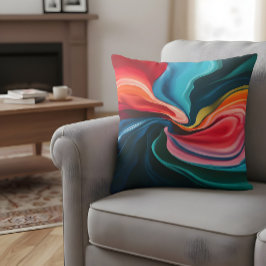 Abstrakte Lebensdauer Kissen