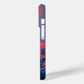 Abstrakte Lebenskraft des kosmischen Berges Case-Mate iPhone Hülle (Rückseite / Links)