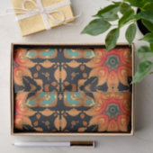 Abstrakte, lebhafte Blume Seidenpapier (Geschenk)