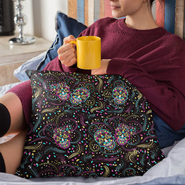 Abstrakte Leckerbissen Halloween Kissen