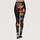 abstrakte Leggine Leggings (Rückseite)