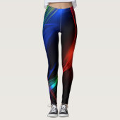 Abstrakte Leggings (Vorderseite)