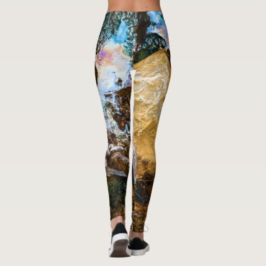 abstrakte Leggings (Rückseite)
