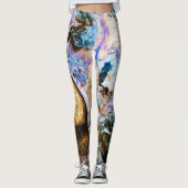 abstrakte Leggings (Vorderseite)