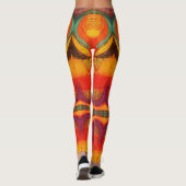 Abstrakte Leggings (Rückseite)