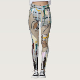 Abstrakte Leggings
