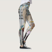 Abstrakte Leggings (Rechts)