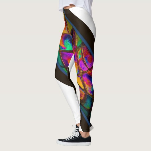 Abstrakte Leggings (Links)