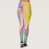 Abstrakte Leggings (Rückseite)